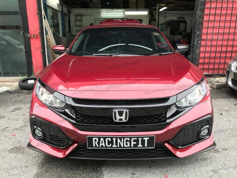 Honda 2016 Honda Civic FC SI Bumper